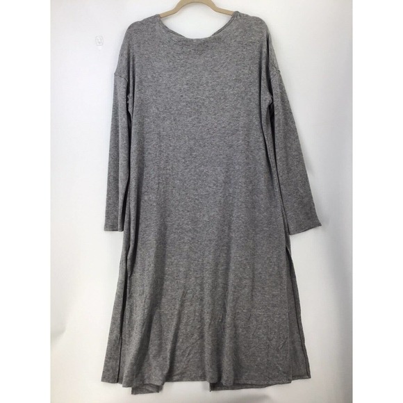 See You Monday Duster Cardigan Open Front Deep Side Vents - Picture 5 of 12